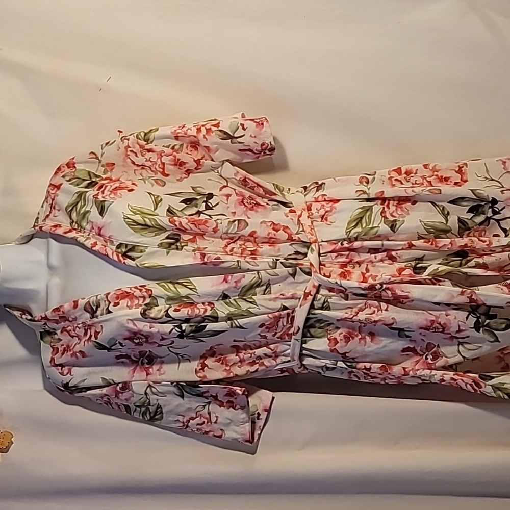 Mumu Womens Floral Robe